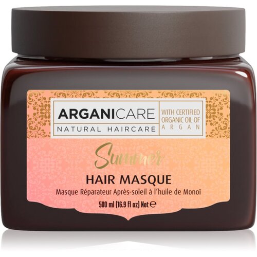Arganicare Summer Hair Mask regeneracijska maska po sončenju 500 ml Slike
