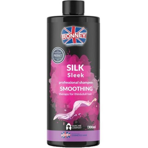 RONNEY šampon za tanku kosu Silk Sleek 1000ml Slike