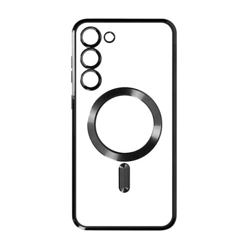 Silikonska futrola Magsafe Samsung A56 CRNA Slike