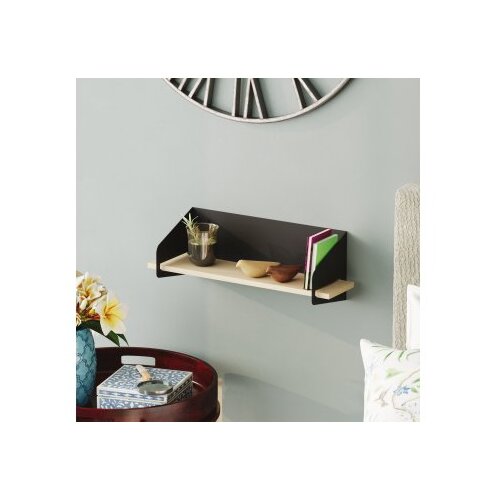 Hanah home zidna polica long arm black Cene