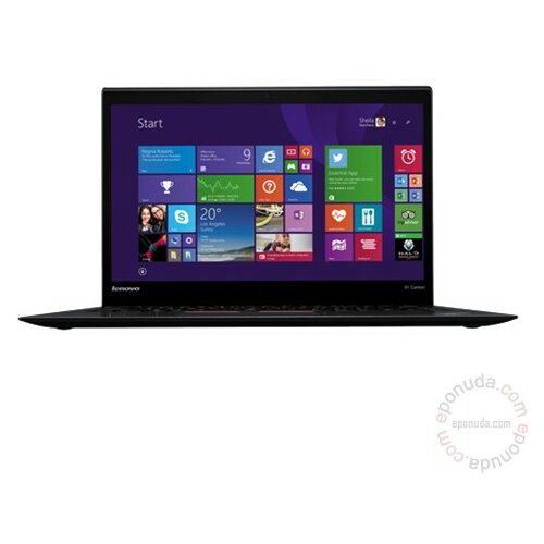 Lenovo ThinkPad X1 Carbon Core i7 5500U 20BS0069CX laptop Slike