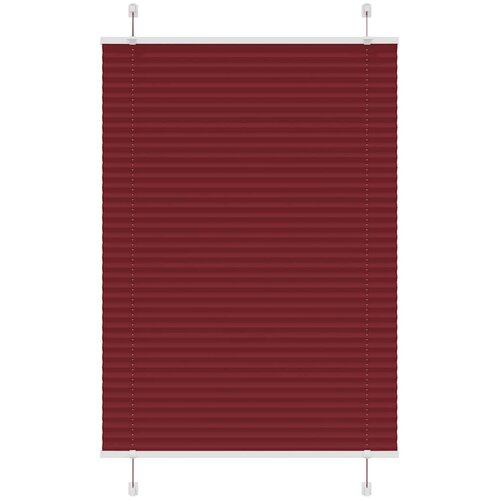  Plisirana roleta Bordeaux crvena 100x150 cm &Scaron;irina tkanine Cijene