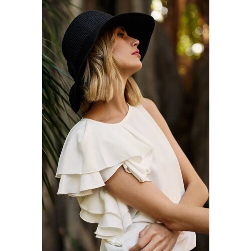Marisse Women's Hat L-Cz-4602 Black Cene