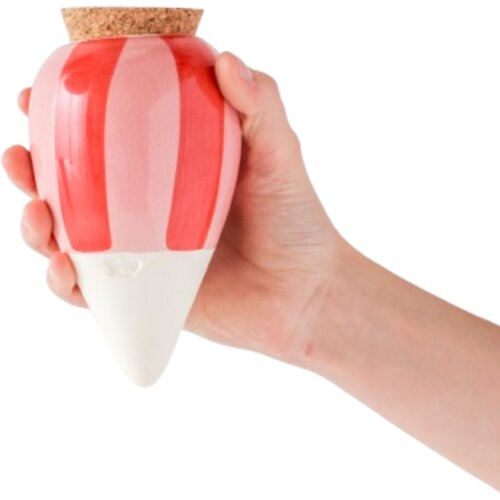 Pepin Hydrating Olla - Pink and red stripes Cene