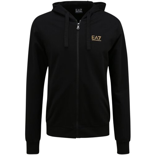 Ea7 Emporio Armani Jopa na zadrgo svetlo rjava / črna Slike