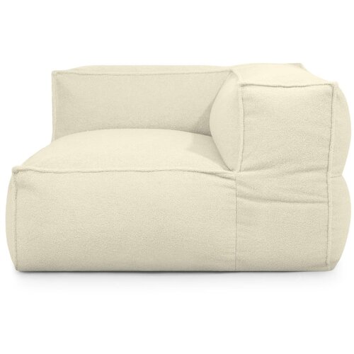 SLOWDOWN Krem vreća za sjedenje od bouclé tkanine Mass Corner 125 Right – Cijene