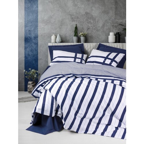 Lessentiel Maison komplet posteljine Nifty, 160x220cm, Teget Slike