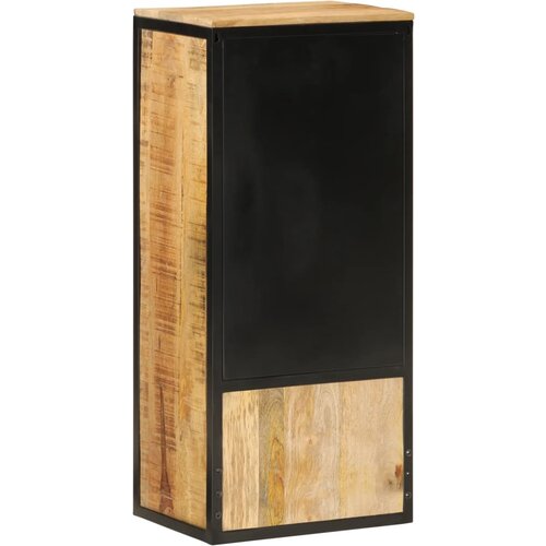  Kupaonski ormarić 40x27x90 cm od masivnog drva manga i željeza Slike