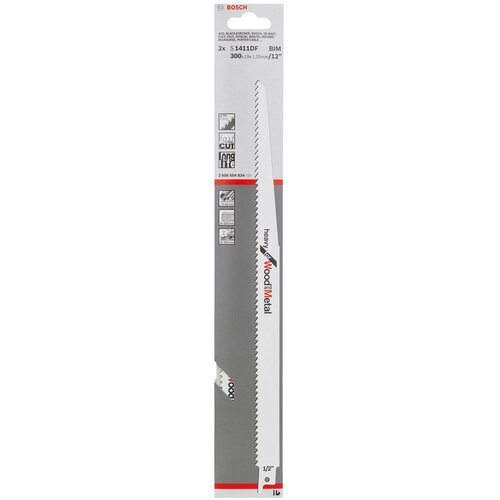 Bosch LIST VBODNE ŽAGE S 1411 DF 2-DELNI KOMPLET Slike