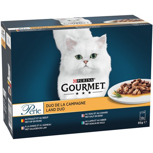 Gourmet Perle mije&amp;scaron;ani izbor 12 x 85 g - Duo sa sela Slike