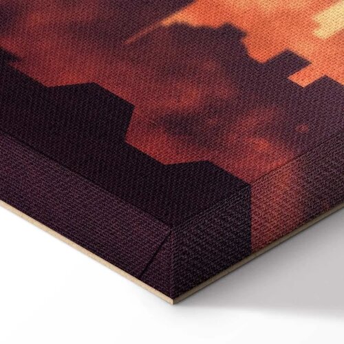  Slika - Heat of the City (1 Part) Wide 60x40 Akustična Slike