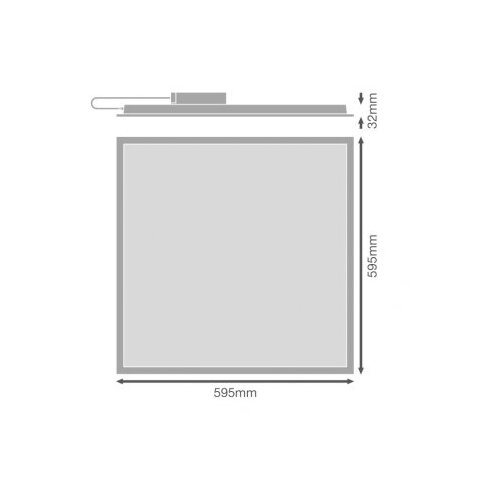 Ledvance LED panel 40W hladno beli 4099854187490 Cene