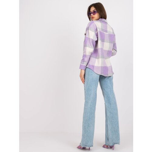 ex moda Shirt-EM-KS-15178.40P-Light Purple Cene