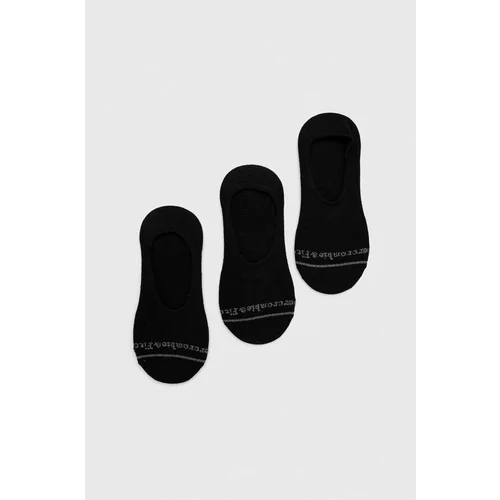 Abercrombie & Fitch Čarape 3-pack za muškarce, boja: crna