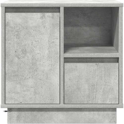  Noćni ormar Betonski sivi 50 x 34,5 x 50 cm. Konstruirano drvo Slike