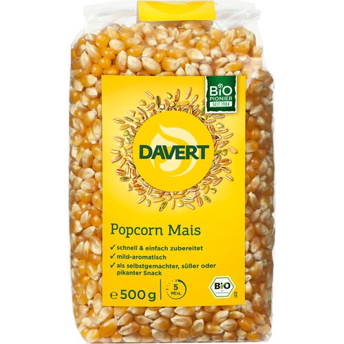 Davert Bio kukuruz za kokice - 500 g Cene