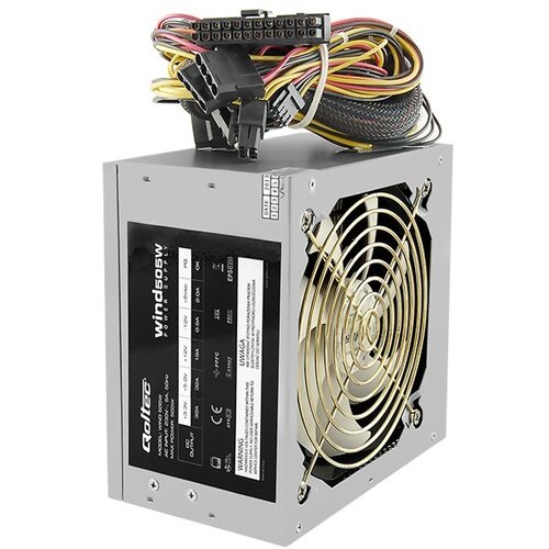 Qoltec ATX 505W WIND power supply unit 20+4 pin ATX Grey Cijene
