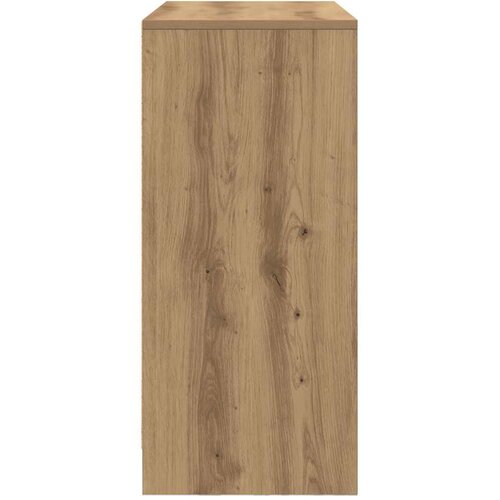  Komoda s ladicama artisan hrast 80x34x76 cm konstruirano drvo Slike