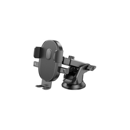 Univerzalni auto držač nosač za mobitel BOROFONE BH93 Grand one-button car center console black Slike