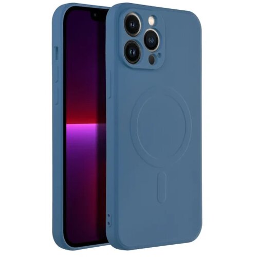Silicone Mag Cover compatible with MagSafe maska za IPHONE 13 PRO MAX blue Cijene