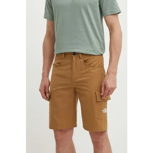 The North Face Kratke outdoor hlače Horizon boja: smeđa, NF0A824D1731