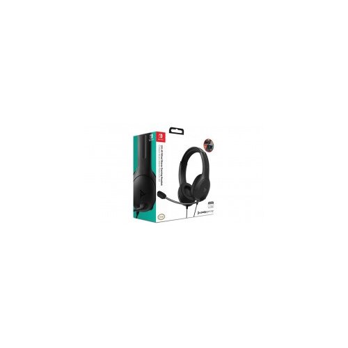 Nintendo switch wired headset LVL40 black Cene