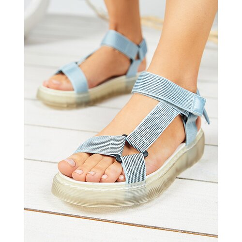 Resti Blue women's Cinore velcro sandals - Footwear Cijene