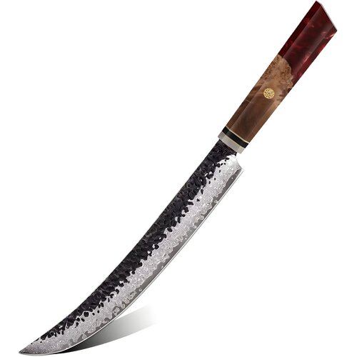  Damastni kuhinjski nož AI-37350 - Slicer / Crvena KP37350 Cene