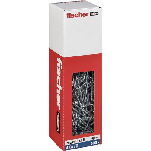 Fischer PowerFast II 4,0x70 SK TX TG blvz 500 Slike