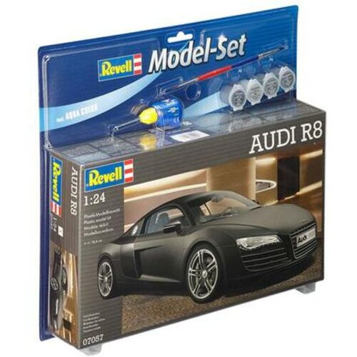 Revell model avtomobila 1:24 67057 Model Set AUDI R8 črn Cene