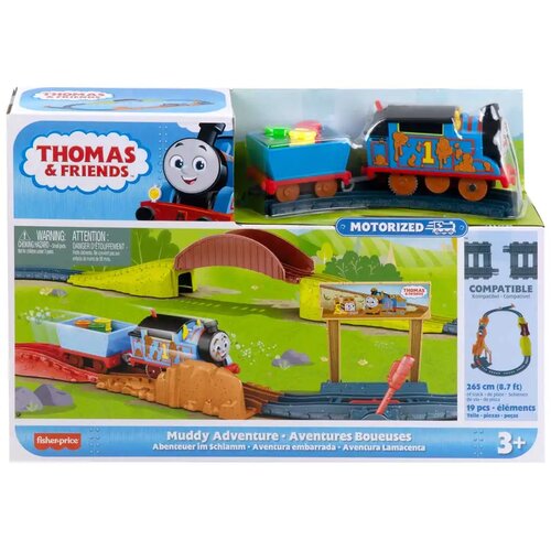 Mattel Fisher-Price: Thomas i prijatelji Motorizirana staza Muddy Adventure - Slike