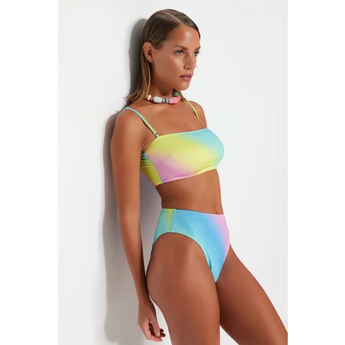 Trendyol Bikini Bottom - Multicolored - Color gradient