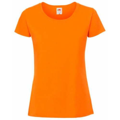 Fruit Of The Loom Iconic 195 Ringspun Premium Premium Orange T-shirt Cene