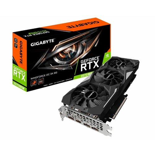 Gigabyte GeForce RTX 2070 SUPER WINDFORCE OC 3X 8G GV-N207SWF3OC-8GD grafička kartica Slike