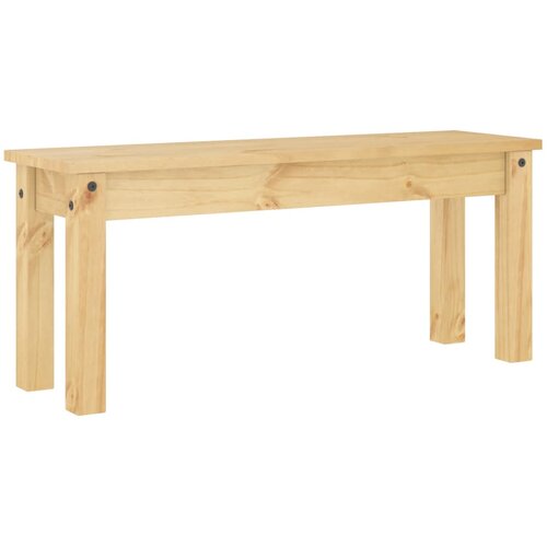  Blagovaonska klupa PANAMA 105 x 30 x 45 cm od masivne borovine Slike