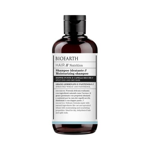 Bioearth hidratantni &scaron;ampon za suvu kosu i ispucale krajeve, 250 ml Cene