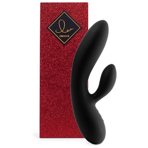 Feelztoys Rabbit vibrator Lea Glitter črn Cene