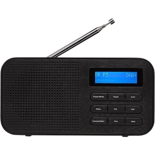 Denver DAB+ (1012) Prijenosni radio DAB-42 UKW Crna Cijene