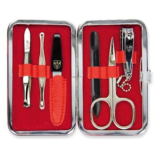 Kellermann set za manikuro 7773 mc n, rdeč moderni dizajn Slike