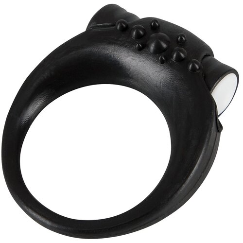 Sweet Smile Vibrating Cock Ring 584878 Black Cene