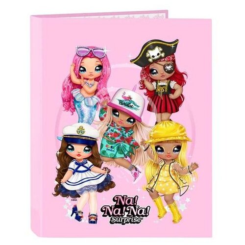  s prstenovima Sparkle Na! Na! Na! Svetlo roza 26,5 x 33 x 4 cm Slike