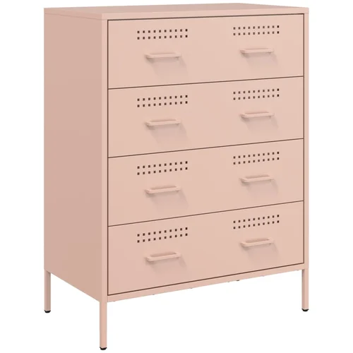 vidaXL Komoda roza 68x39x89 cm jeklo, (21295742) vidaXL Komoda roza 68x39x89 cm jeklo, (21295742)