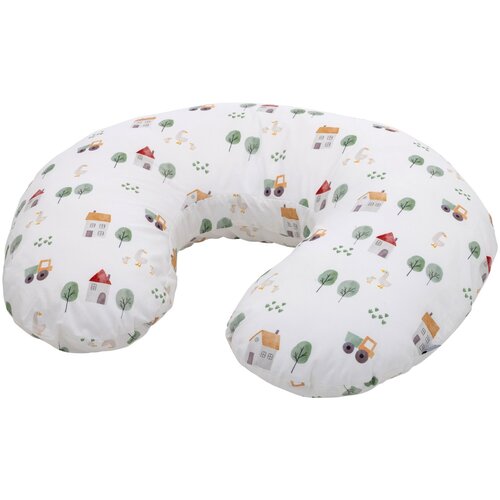Bubaba by FreeON jastuk za trudnicu i dojilju i potporu mali, 70 cm, Farma, bijeli multicolor Cijene