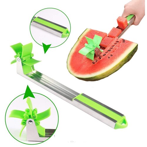 Venisymlis Nož Za Lubenice, Nož Za Lubenice Iz Nerjavečega Jekla, Rezalnik Sadja Za Melone, Mlinček In Rezalnik Za Lubenice, (22071779) Cene
