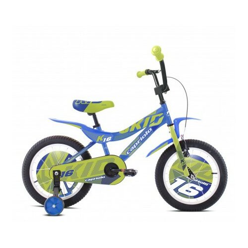 Capriolo BMX Kid 16 HT plavo-lime (921117-16) dečiji bicikl Slike