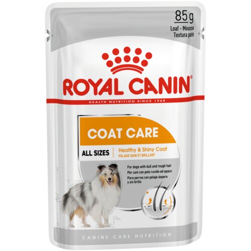 Royal Canin coat care dog, vlažna hrana za pse 85g Slike