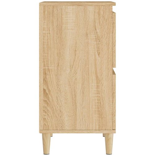  Komoda 3 kom boja hrasta sonome 60x35x70 cm konstruirano drvo Slike