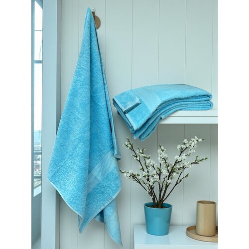 Viktorija Leskovac Pe&amp;scaron;kir ClasSic Soft 70x140cm Light Blue color Slike