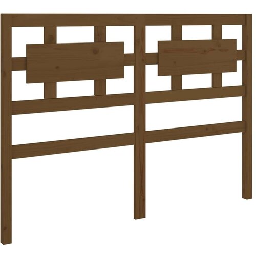  Uzglavlje za krevet boja meda 205 5x4x100 cm masivna borovina Slike