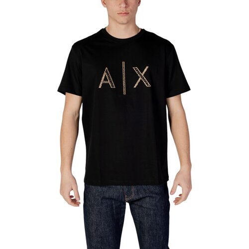 EAX Polo majice dolgi rokavi XM000325 AF10364 Črna Slike